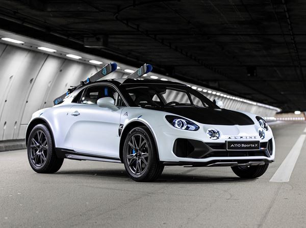 Le show-car Alpine A110 SportsX explore une autre facette de la sportivité