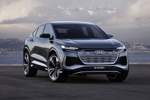 Le SUV Audi Q4 Sportback e-tron concept offre une autonomie de plus de 500 km