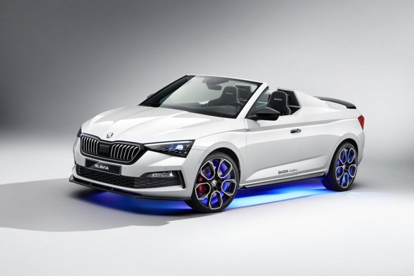 Skoda Slavia concept : une version spider de la Skoda Scala