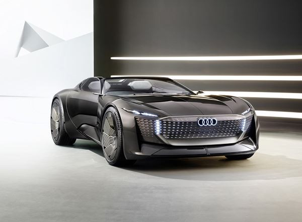 Audi skysphere concept: un cabriolet deux portes à entrainement électrique futuriste