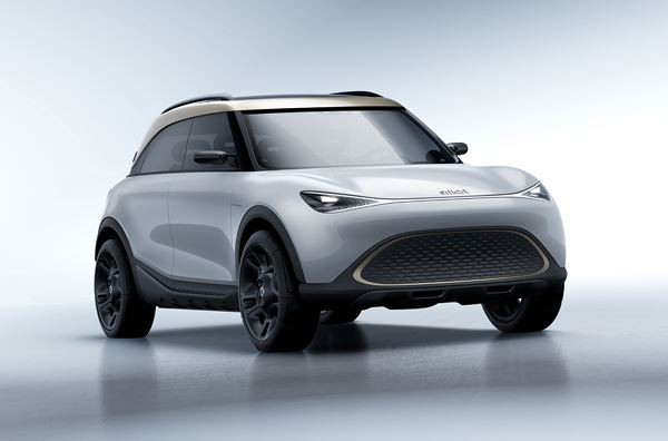 Le smart Concept #1 annonce un SUV compact électrique cinq places