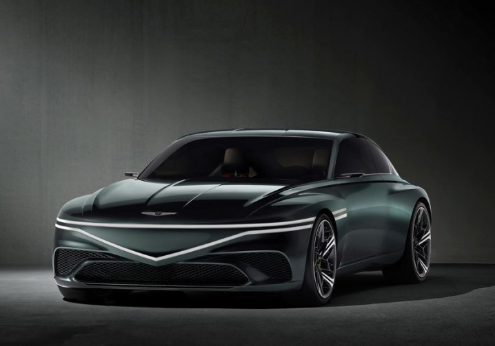 Le concept-car Genesis X Speedium Coupé affiche une présence musclée