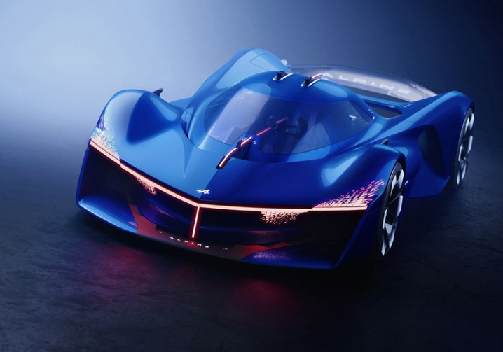 Le concept-car Alpenglow est un manifeste de la marque Alpine