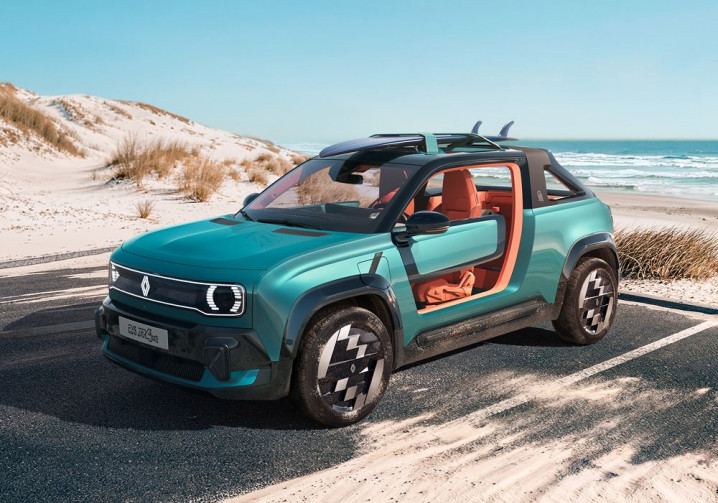 Le Renault 4 JP4x4 Concept revendique un esprit de baroudeur de loisir