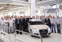 Audi annonce la sortie de chaîne de la 100 000ème Audi A1