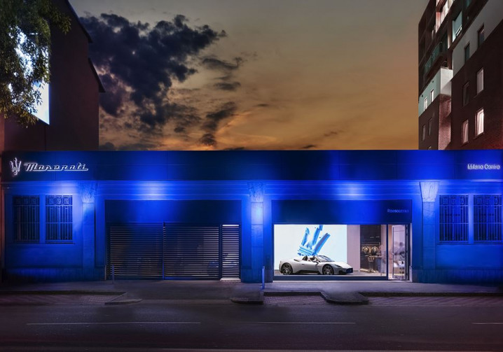 Le concept de magasin Maserati exprime l'artisanat de luxe italien