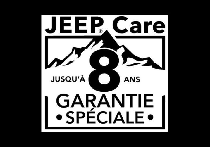 Jeep offre une garantie spéciale jusqu'à huit ans ou 160 000 km sous réserve de l'entretien dans le réseau