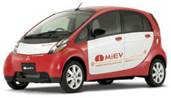 Mitsubishi présente à New York sa nouvelle génération de véhicules électriques : i MiEV