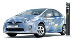 Première mondiale à Francfort pour la nouvelle Prius hybride rechargeable
