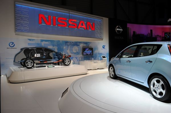 Première Européenne pour la Leaf électrique au salon de Genève