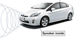 La Toyota Prius se dote d'un système sonore en option au Japon