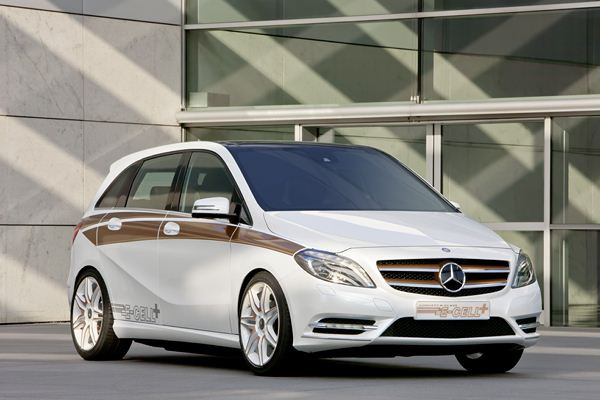 Mercedes-Benz présente un concept de véhicule électrique à prolongateur