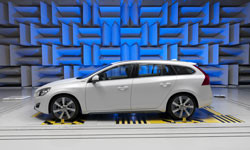 Les ingénieurs Volvo mettent au point le son de la voiture hybride diesel