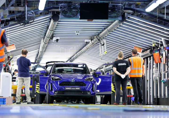 La production automobile en France s'élève à 1,383 million de véhicules en 2022