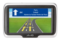 Mio lance la location de cartes GPS