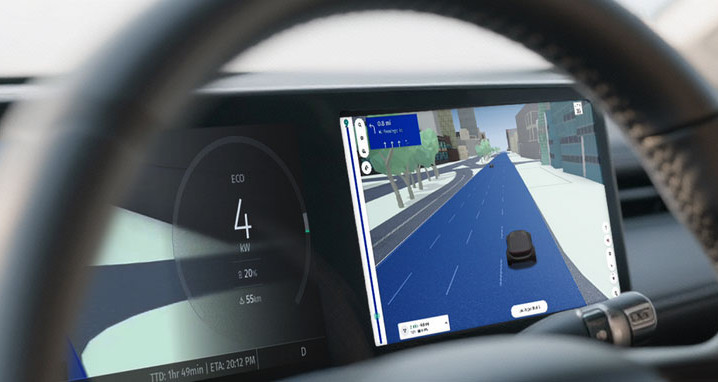 La cartographie en temps réel alimente les différentes applications des véhicules définis par logiciel