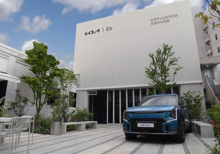 Le SUV électrique Kia EV9 propose des mises à jour logicielles à distance