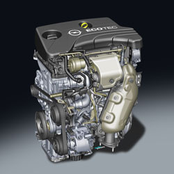 Un nouveau moteur 3 cylindres Turbo à injection directe essence tout alu Opel