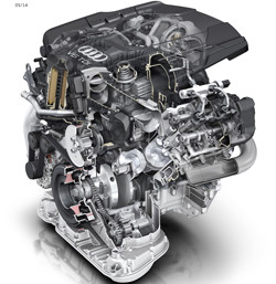 Une nouvelle génération du moteur 3.0 litres V6 TDI Audi plus efficiente