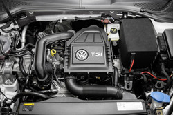 Le moteur 1.0 TSI trois cylindres Volkswagen développe 115 ch et 200 Nm de couple