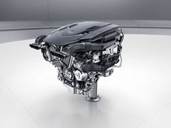 Le moteur essence V8 biturbo Mercedes dispose de la coupure des cylindres