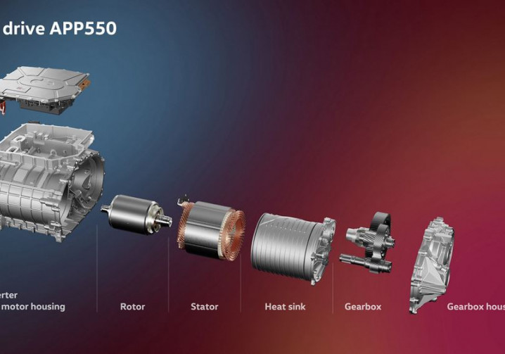 Le moteur électrique APP550 de Volkswagen délivre une puissance de 286 ch (210 kW)