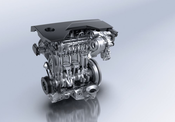 Le moteur essence Peugeot Turbo 100 adopte une chaîne de distribution