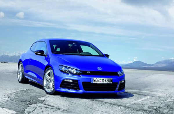 Première mondiale du Scirocco R sur le Nürburgring