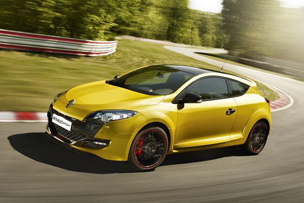 Une Renault Mégane R.S. Trophy dotée de 265 ch