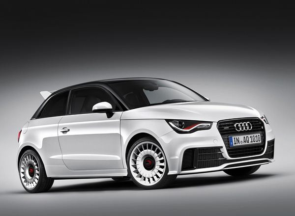 Une Audi A1 quattro dotée de 256 ch