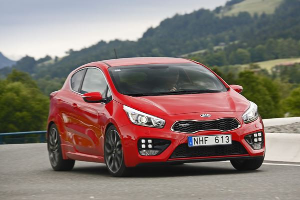 Le nouveau coupé trois portes Kia Pro Cee’d GT en approche