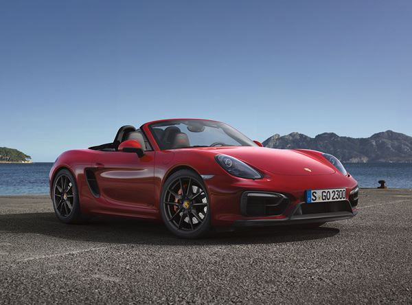 Le Porsche Boxster GTS développe une puissance de 330 ch