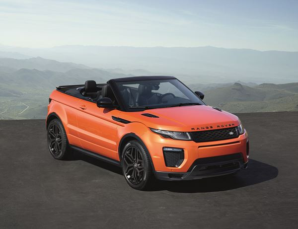 Range Rover Evoque Cabriolet: un SUV cabriolet premium à l'aise en tout-terrain