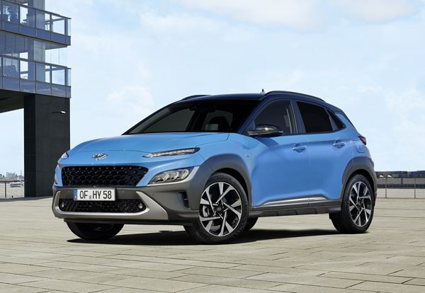 Le SUV urbain avant-gardiste Hyundai Kona hybride adopte un design épuré