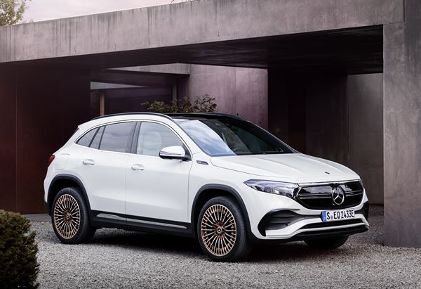 Mercedes EQA: un SUV compact électrique doté d'une autonomie de 399-426 kilomètres