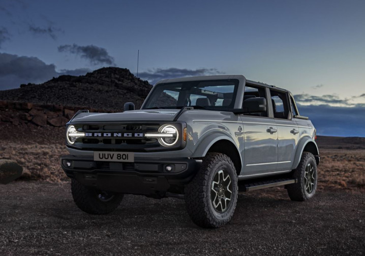 Le tout-terrain Ford Bronco est conçu pour les conditions les plus difficiles