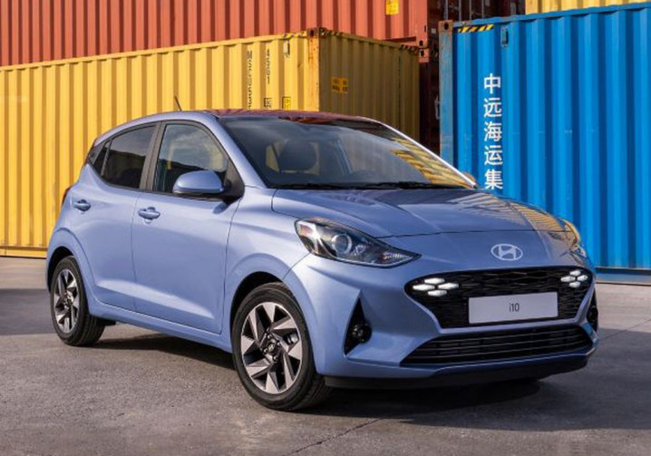 La mini-citadine Hyundai i10 restylée en approche