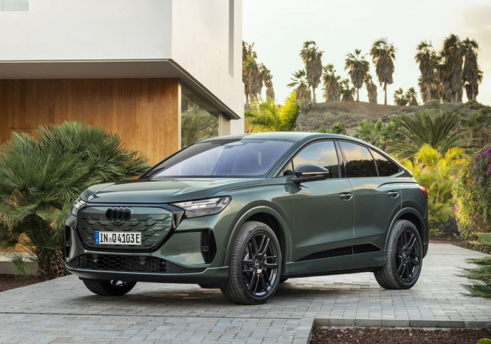 L'Audi Q4 Sportback e-tron électrique bénéficie de nouvelles fonctionnalités