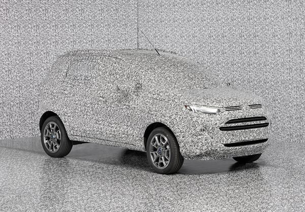 Un camouflage 3D Ford pour tromper les espions !