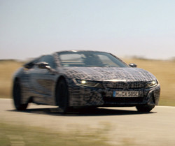 La BMW i8 Roadster en phase finale de tests de développement