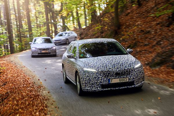 La berline compacte Scala marque une évolution du langage stylistique Skoda