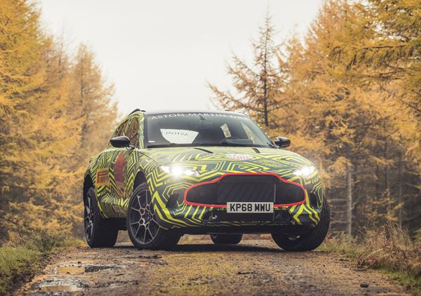 Le SUV Aston Martin DBX entame sa phase de test