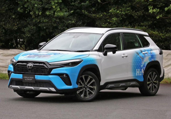 La Toyota Corolla Cross H2 Concept à hydrogène en phase de tests