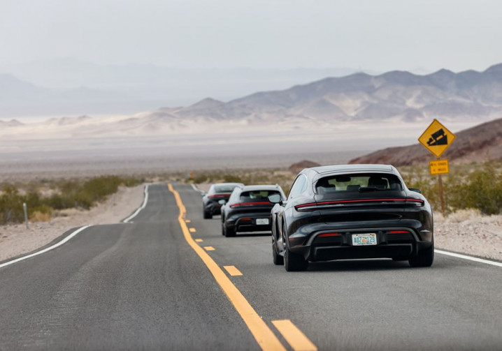Le Porsche Taycan revisité maîtrise une dernière batterie d'essais intensifs