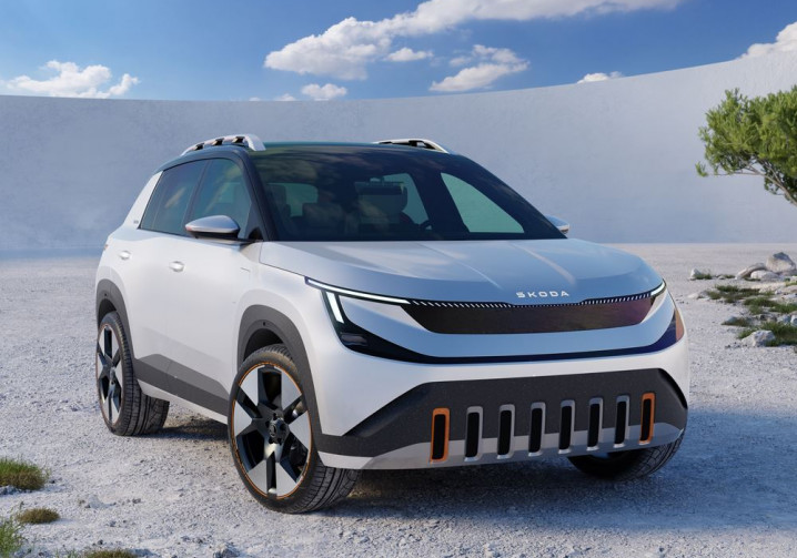 Le SUV urbain Skoda Epiq repose sur le design Modern Solid de Skoda avec un aspect robuste