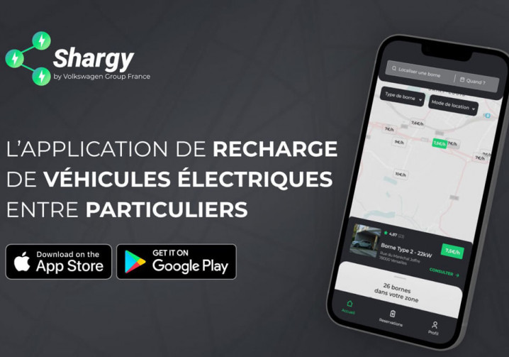 Une application de recharge de véhicules électriques entre particuliers