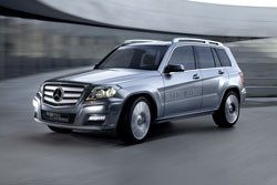 Mercedes présente son prochain SUV compact le GLK à Genève