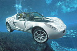 Rinspeed présente la première voiture sous-marine