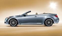 Infiniti dévoile la première photo du cabriolet G37