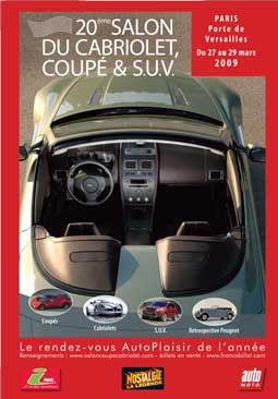 Le Salon du Cabriolet, Coupé & SUV ouvre ses portes du 27 au 29 mars à Paris